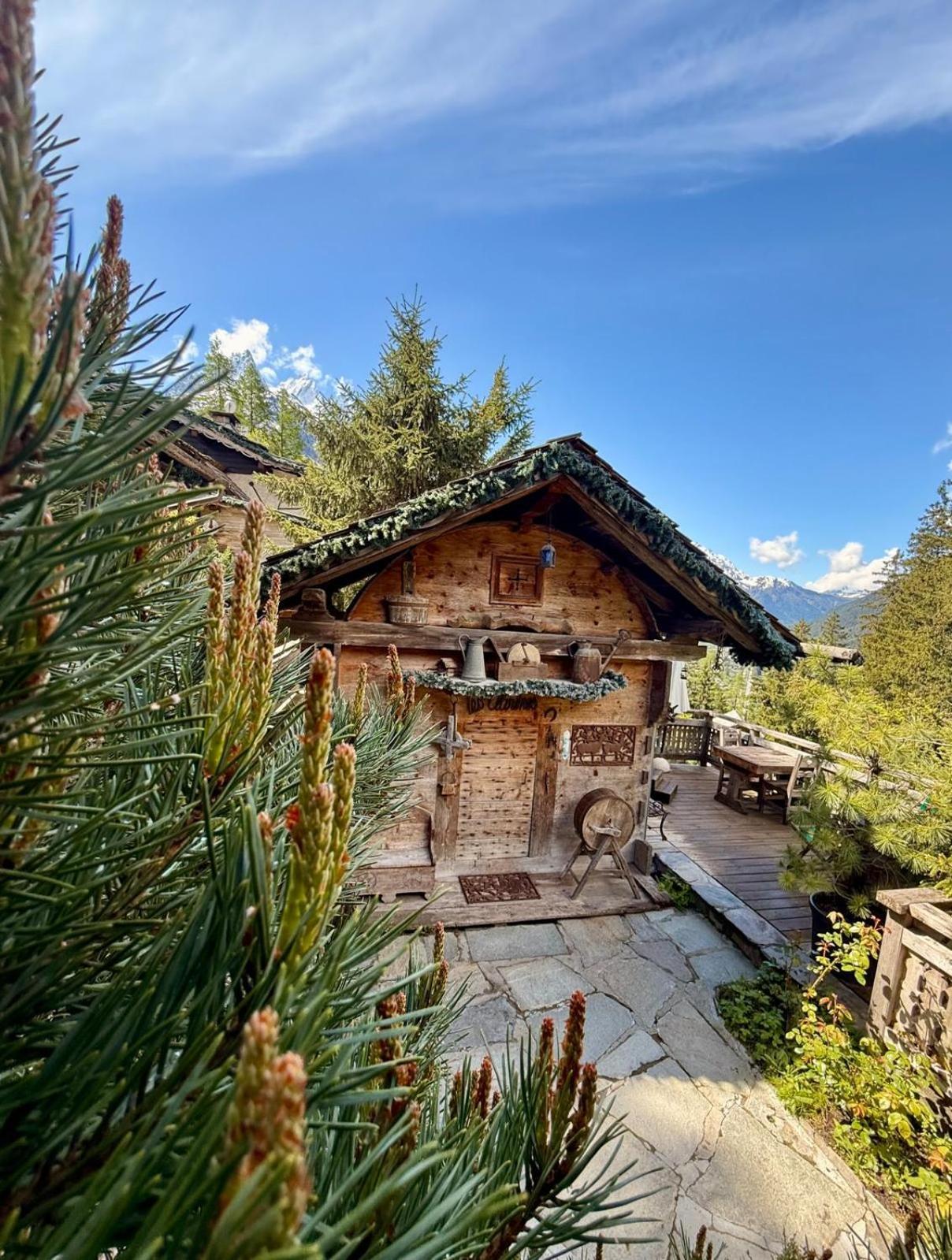Hotel Les Chalets De Philippe Avec Jacuzzis Privatifs Chamonix Exterior foto